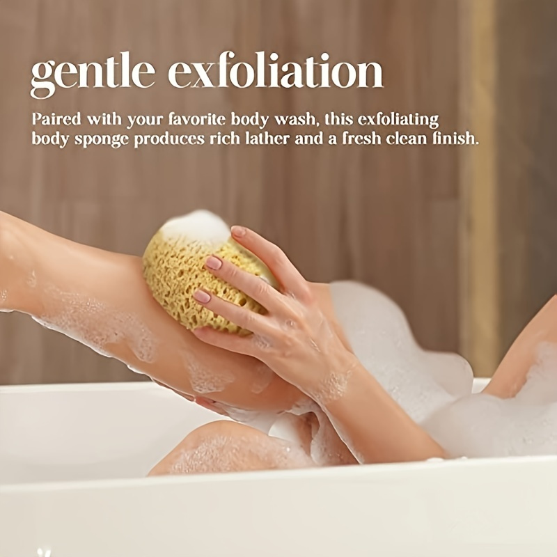 Unisex Seaweed Sponge Bath Bub - Body Loofah Natural recension och pris