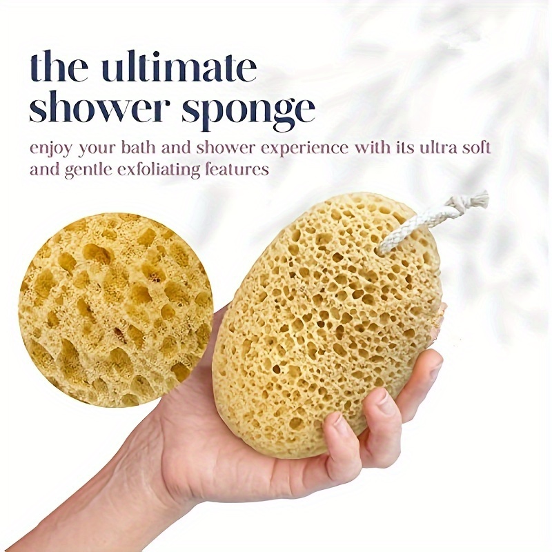 Unisex Seaweed Sponge Bath Bub - Body Loofah Natural recension och pris